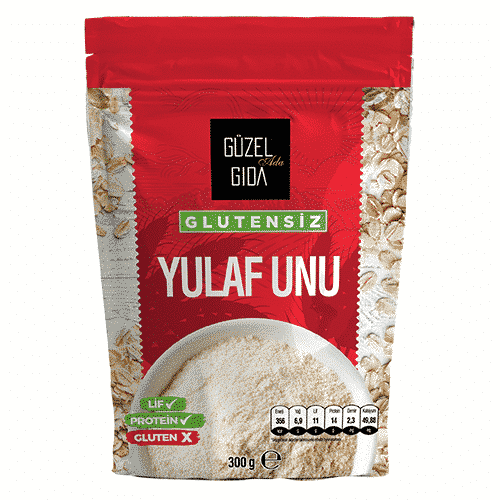 GÜZEL ADA GLUTENSİZ YULAF UNU 300GR