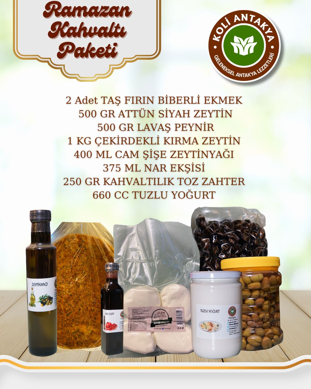 RAMAZAN KAHVALTI PAKETİ